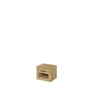 Stolik nocny Arti AR-07 50 cm z szufladą - dąb artisan
