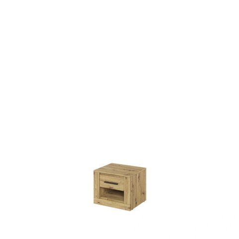 Stolik nocny Arti AR-07 50 cm z szufladą - dąb artisan