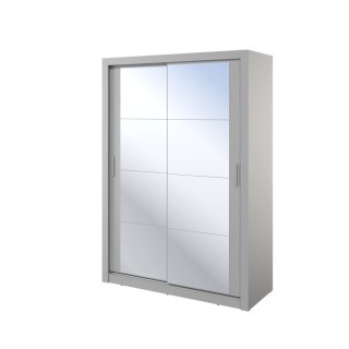 Szafa przesuwna Arti AR-18 150 cm z lustrem - szary