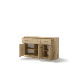 Komoda 3D3S 160 cm Idea ID-09 - san remo jasny