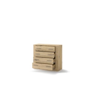 Komoda 4S 100 cm Idea ID-10 - san remo jasny