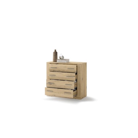Komoda 4S 100 cm Idea ID-10 - san remo jasny