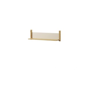 Półka wisząca Lenny LY-05 90 cm - dąb artisan / beż