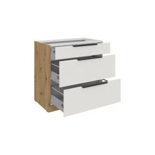 Szafka kuchenna 80 D 3S BB - Aria | Stolarz-Lempert