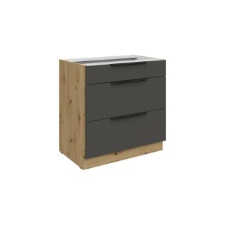 Szafka kuchenna 80 D 3S BB - Aria | Stolarz-Lempert