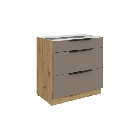 Szafka kuchenna 80 D 3S BB - Aria | Stolarz-Lempert