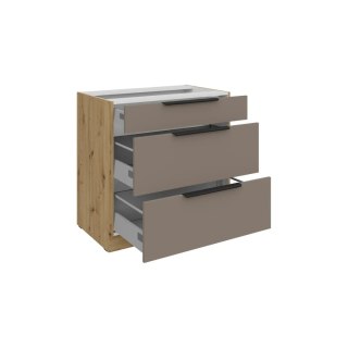 Szafka kuchenna 80 D 3S BB - Aria | Stolarz-Lempert