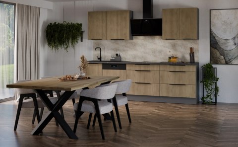 Szafka kuchenna 80 D 3S BB - Cremona | Stolarz-Lempert