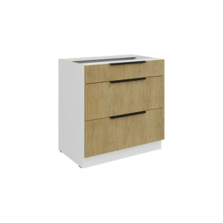 Szafka kuchenna 80 D 3S BB - Cremona | Stolarz-Lempert