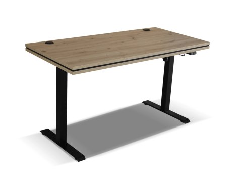 Biurko elektryczne Malta 161 138 cm - blat pogrubiony