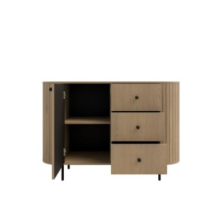 Komoda 1F 3S Ovalio typ 813 - dąb Cremona | Stolarz-Lempert