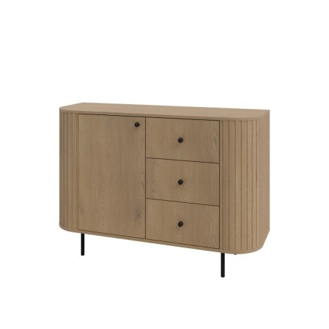 Komoda 1F 3S Ovalio typ 813 - dąb Cremona | Stolarz-Lempert