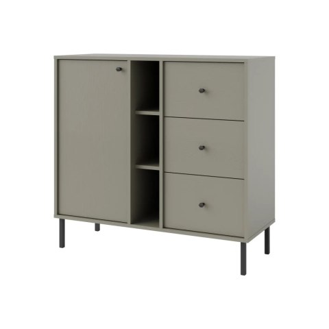 Komoda 1F 3S Tokyo 2 - noga prosta typ 824 - eucaliptus | Stolarz-Lempert