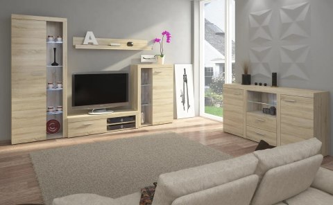 Komoda 2F 2S Rumba 20 - dąb Sonoma | Stolarz-Lempert