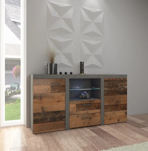 Komoda 2F 2S Rumba 20 - old style / matera | Stolarz-Lempert