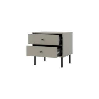 Stolik nocny 2S Tokyo 2 - noga prosta typ 801 - eucaliptus | Stolarz-Lempert