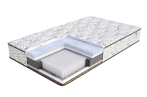 Materac LUNARI 160x200 - TENCEL CARO BORDER (z zamkiem) | FDM