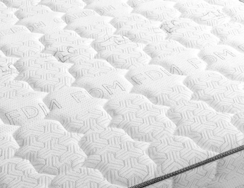 Materac MATTINA 90x200 - CARBON BORDER (z zamkiem) | FDM