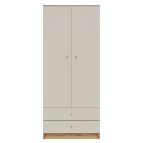 TIMO TM05 - szafa 78,5 cm, dąb artisan / kaszmir mat