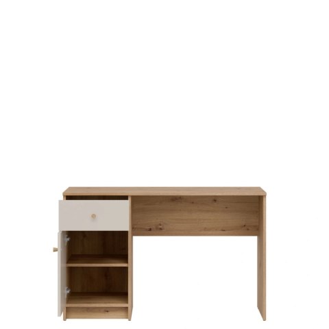 TIMO TM08 - biurko 120 cm, dąb artisan / kaszmir mat