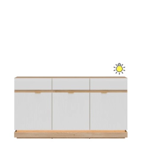 Led 430 mm bbiałe ciepłe