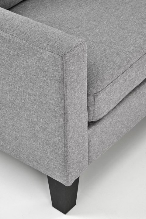 GERSON sofa z podnóżkiem popielaty