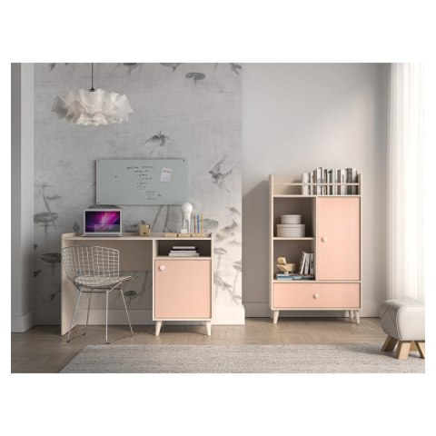 Biurko MEVEL 07 120 cm - Piasek Pustyni / Millenial Pink lub Szary Pallad