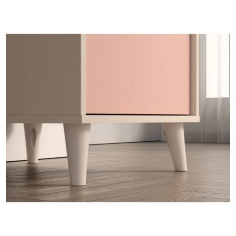 Biurko MEVEL 07 120 cm - Piasek Pustyni / Millenial Pink lub Szary Pallad