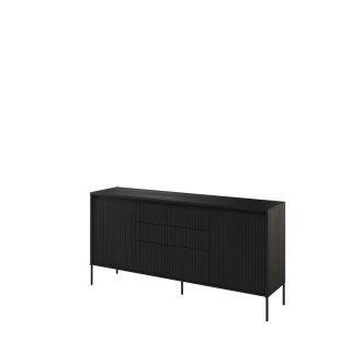 Komoda TREND TR-01 166 cm z LED - czarny