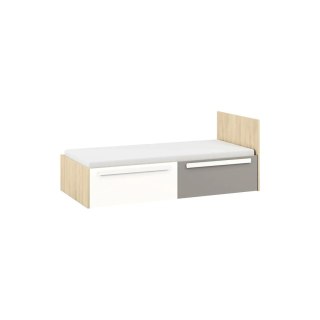 Łóżko młodzieżowe 90x200 DROP 1702 ze stelażem