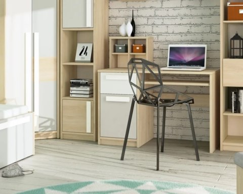 Łóżko młodzieżowe 90x200 DROP 1702 ze stelażem