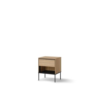 Stolik nocny VISSO VI-10 51 cm - dąb linearny