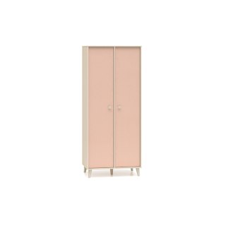 Szafa MEVEL 02 80 cm - Piasek Pustyni / Millenial Pink lub Szary Pallad