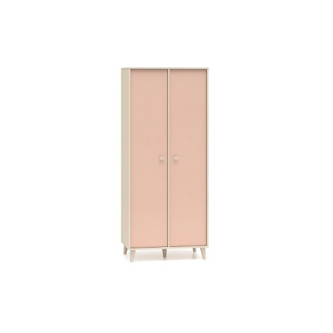 Szafa MEVEL 02 80 cm - Piasek Pustyni / Millenial Pink lub Szary Pallad