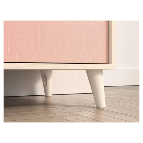 Szafa MEVEL 02 80 cm - Piasek Pustyni / Millenial Pink lub Szary Pallad