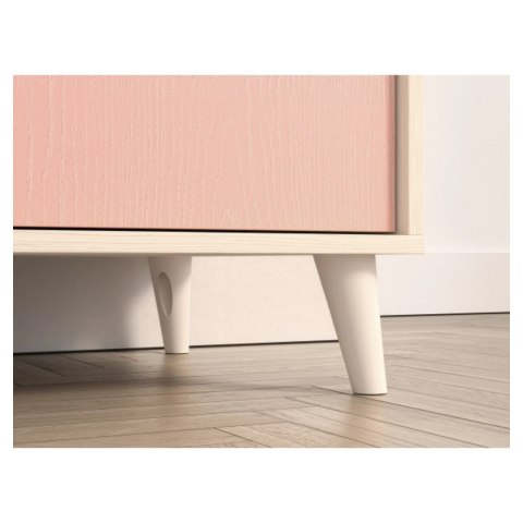 Szafa MEVEL 02 80 cm - Piasek Pustyni / Millenial Pink lub Szary Pallad
