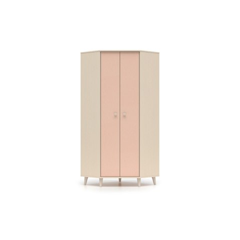 Szafa narożna MEVEL 01 80×80 cm - Piasek Pustyni / Millenial Pink lub Szary Pallad