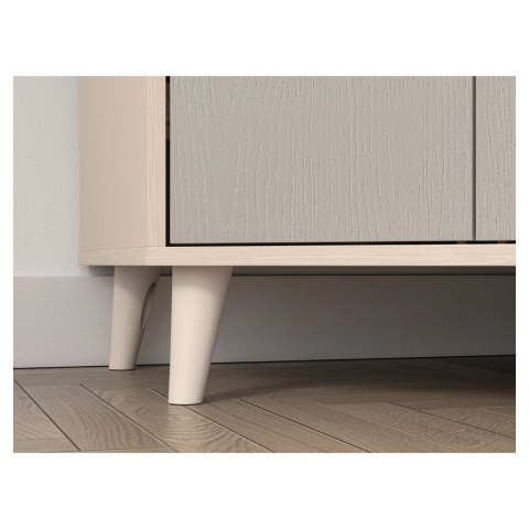 Szafa narożna MEVEL 01 80×80 cm - Piasek Pustyni / Millenial Pink lub Szary Pallad