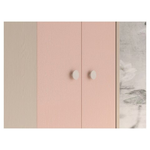 Szafa narożna MEVEL 01 80×80 cm - Piasek Pustyni / Millenial Pink lub Szary Pallad