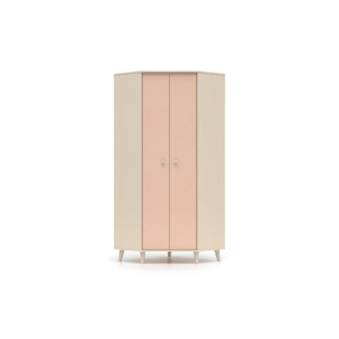 Szafa narożna MEVEL 01 80×80 cm - Piasek Pustyni / Millenial Pink lub Szary Pallad