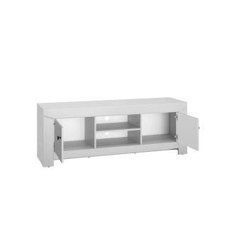 Szafka RTV TERNI 08 152,5 cm - szary srebrny