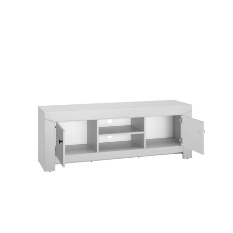 Szafka RTV TERNI 08 152,5 cm - szary srebrny