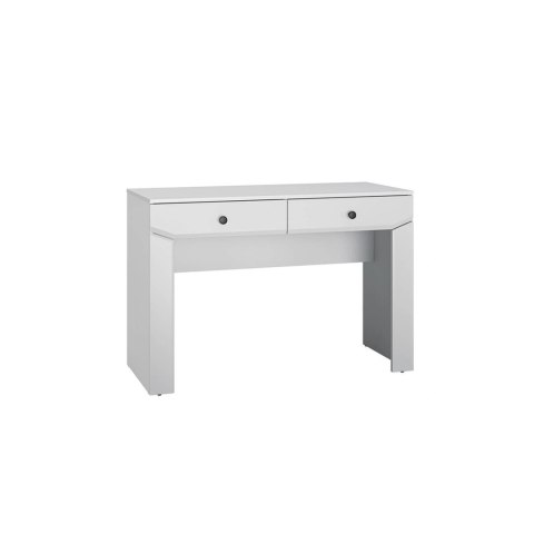 Toaletka TERNI 10 z 2 szufladami 117 cm - szary srebrny