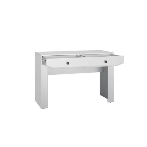 Toaletka TERNI 10 z 2 szufladami 117 cm - szary srebrny