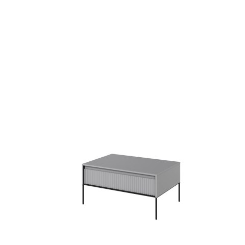 Stolik kawowy TREND TR-09 100 cm - szary/czarny