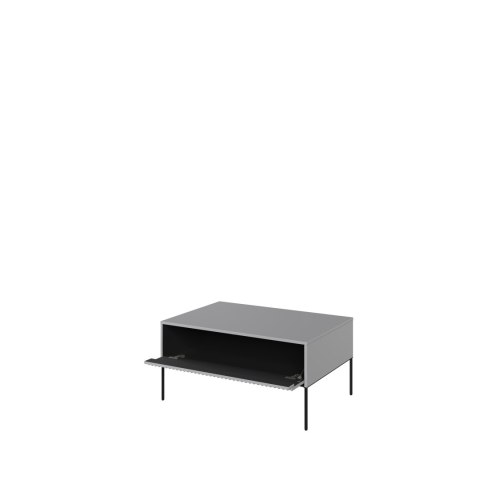Stolik kawowy TREND TR-09 100 cm - szary/czarny