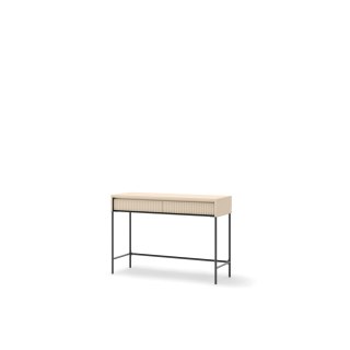 Toaletka TREND TS-09 112 cm z LED - beż piaskowy/czarny