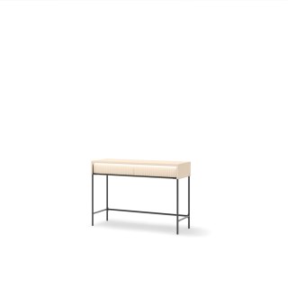 Toaletka TREND TS-09 112 cm z LED - beż piaskowy/czarny