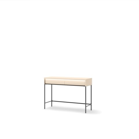 Toaletka TREND TS-09 112 cm z LED - beż piaskowy/czarny