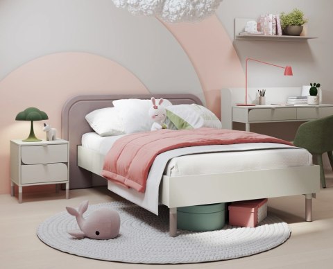 Biurko Harmony HR-03 122 cm 2S - kaszmir / truflowy